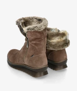 Botines Igi&Co6658744 en serraje taupe