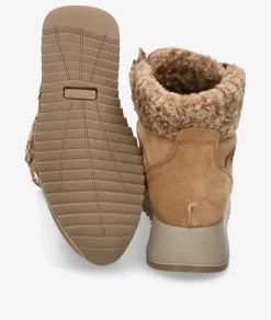 Botines Imac657679 en serraje camel