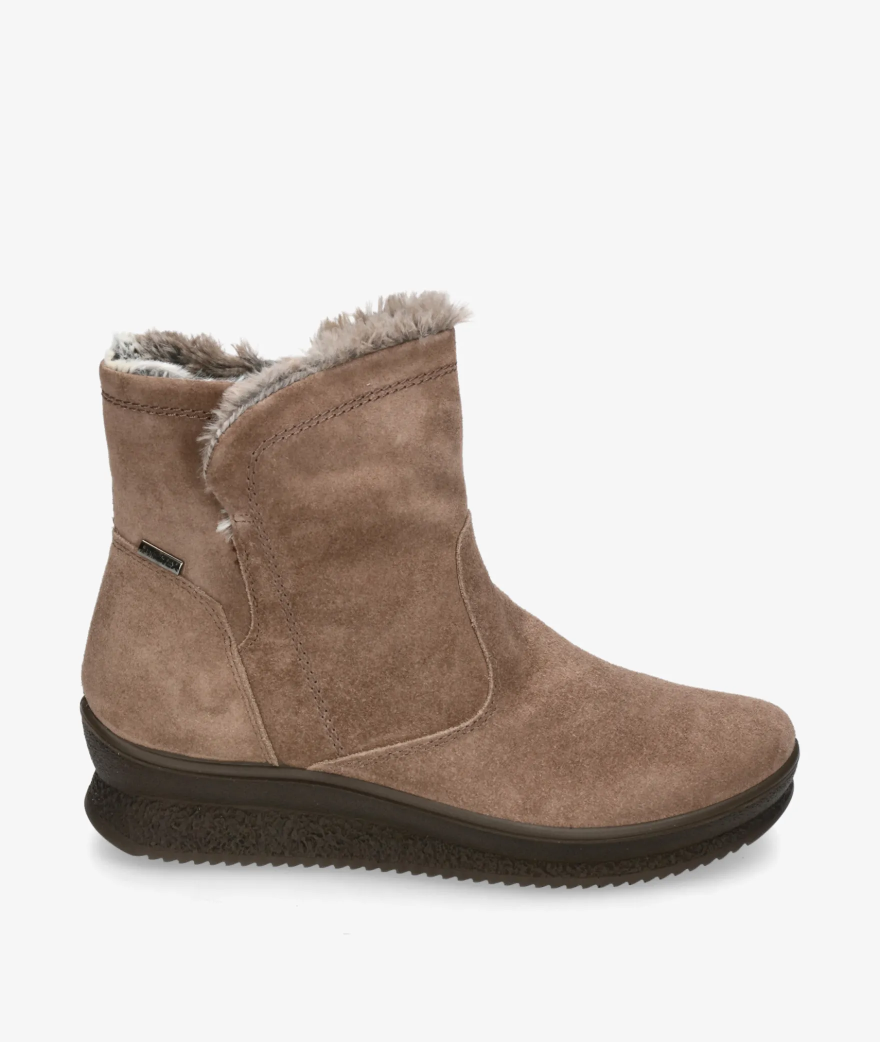 Botines Imac856699 en serraje taupe