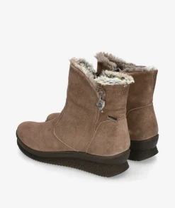 Botines Imac856699 en serraje taupe