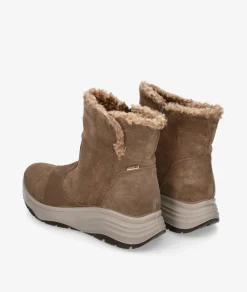 Botines Imac856897 en serraje taupe