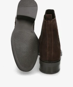 Botines LOLBERA 7236 en serraje marrón