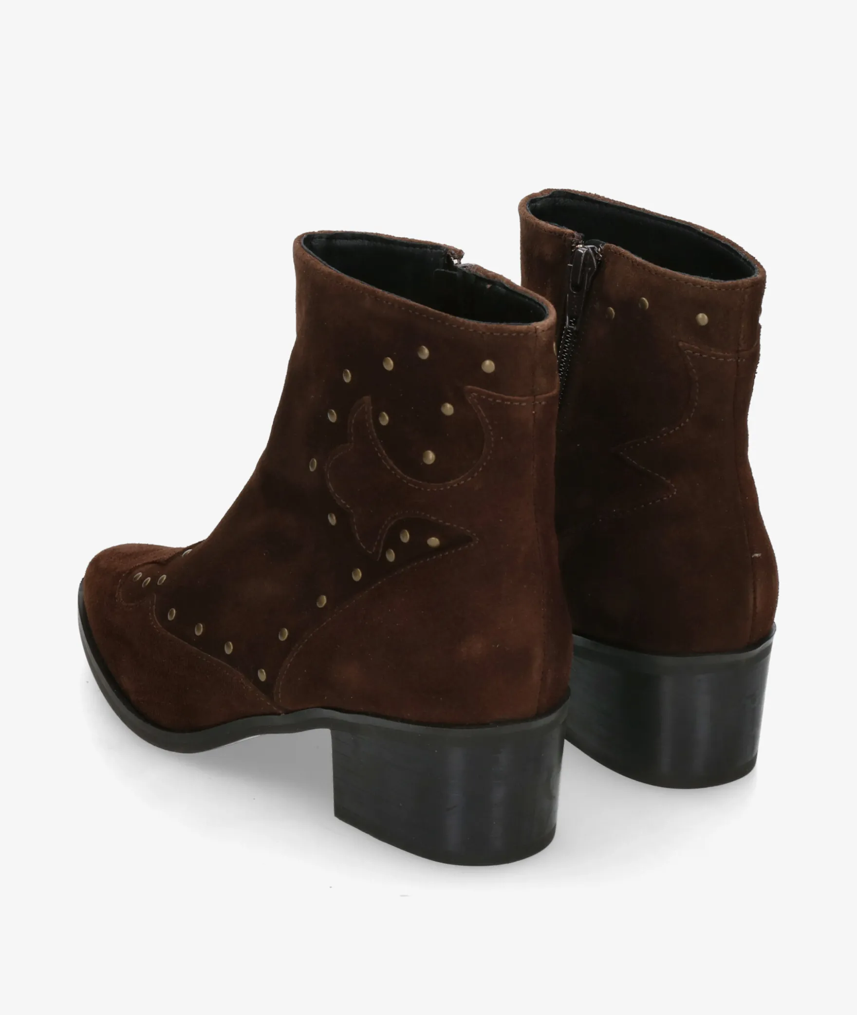 Botines pabloochoa.shoes39515 en serraje marrón