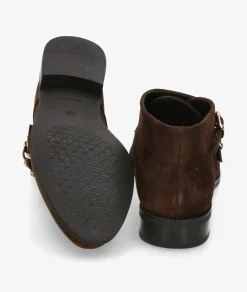 Botines pabloochoa.shoes30704 en serraje marrón