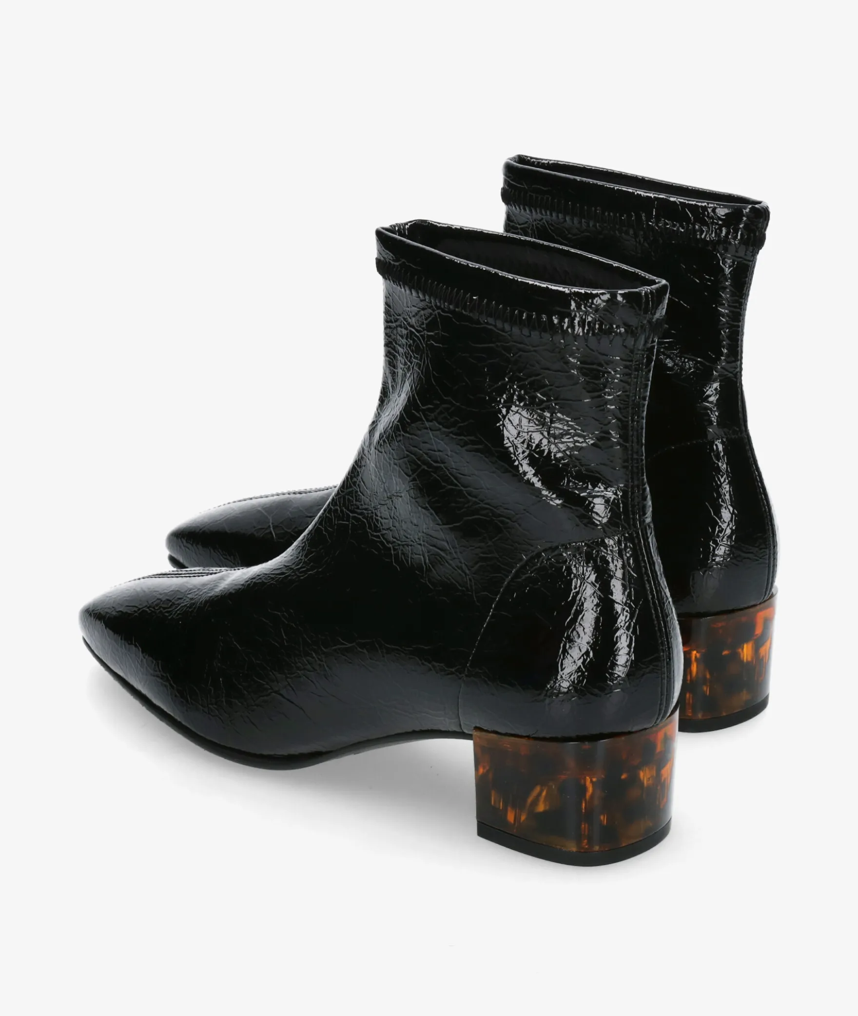 Botines pabloochoa.shoes78236 en charol negro