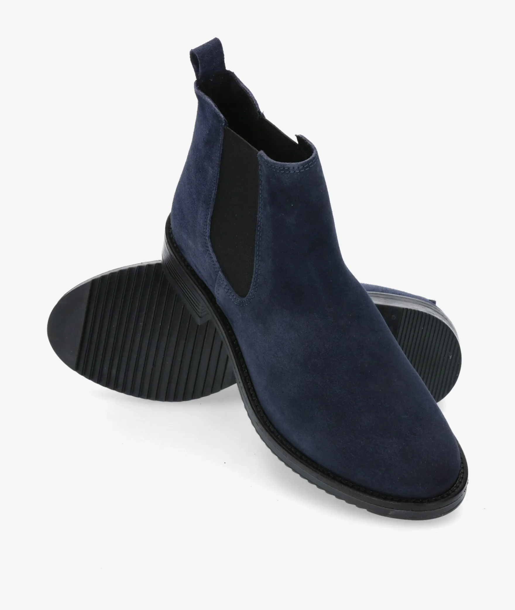Botines pabloochoa.shoes34779-R en serraje azul