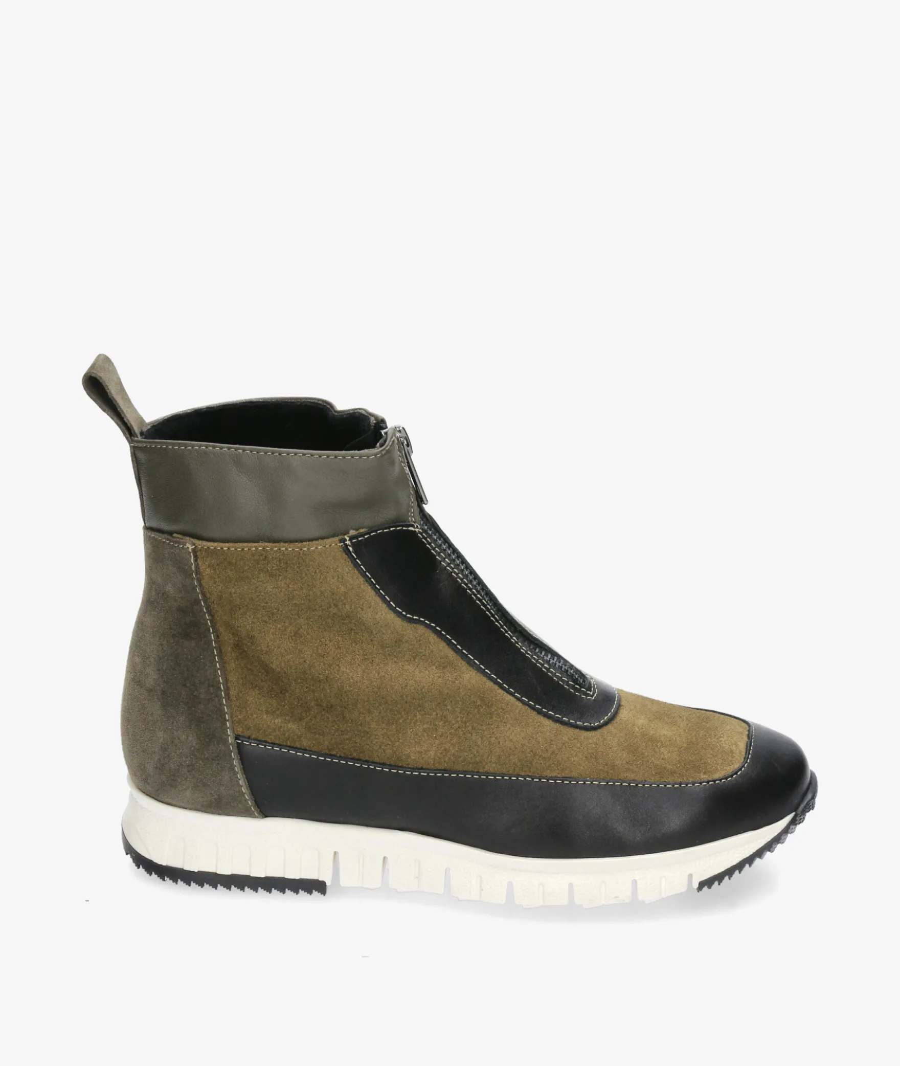 Botines pabloochoa.shoesRAGO46 en serraje kaki