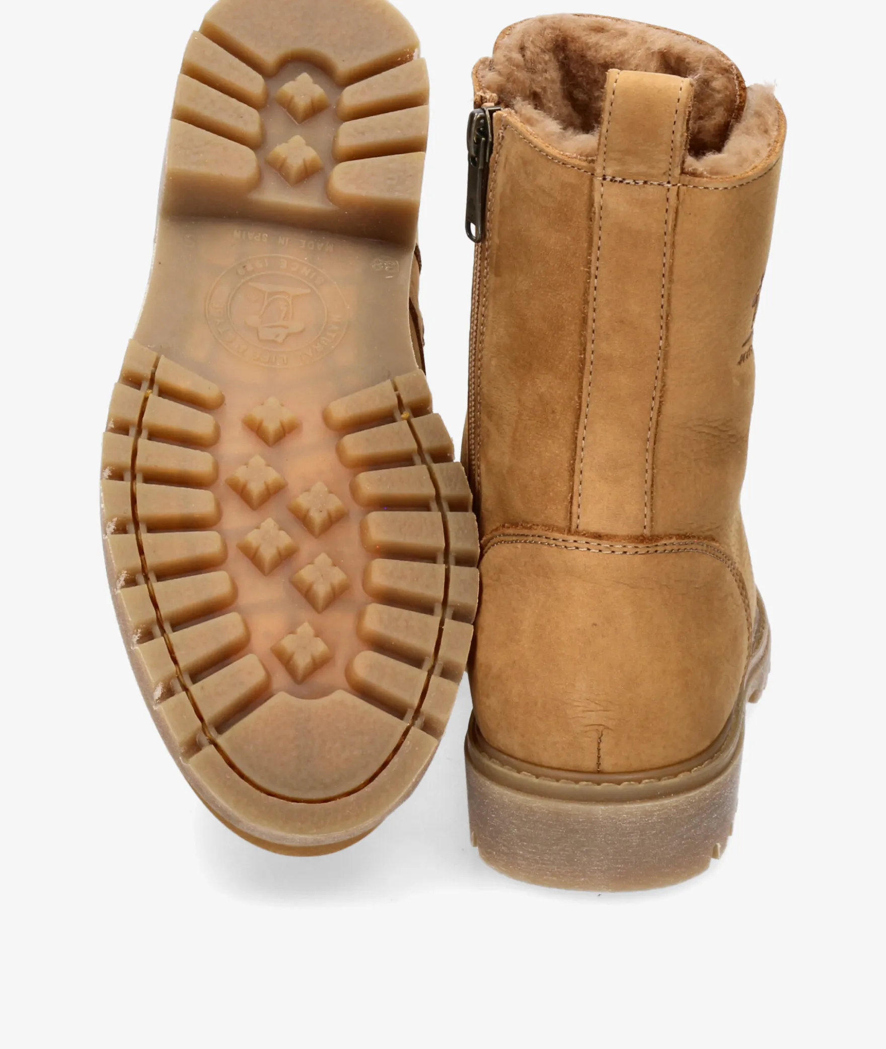 Botines Panamá JackFRISIA B7 en nobuck camello