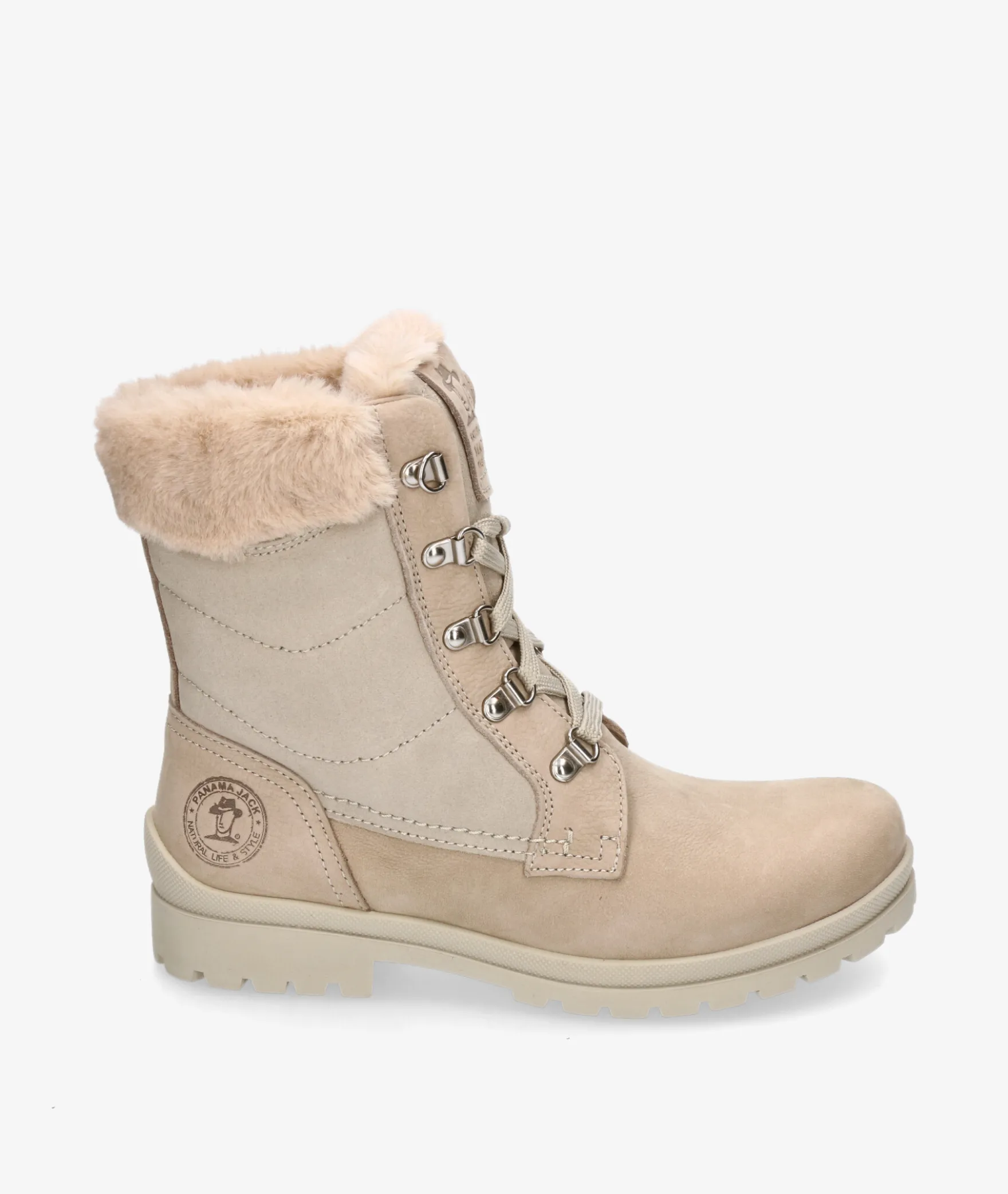 Botines Panamá JackTUSCANI B28 en nobuck piedra