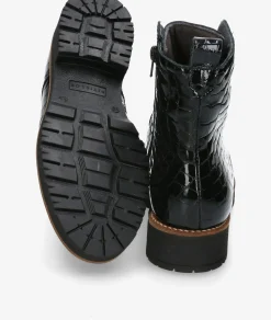 Botines Pitillos10774 en charol negro