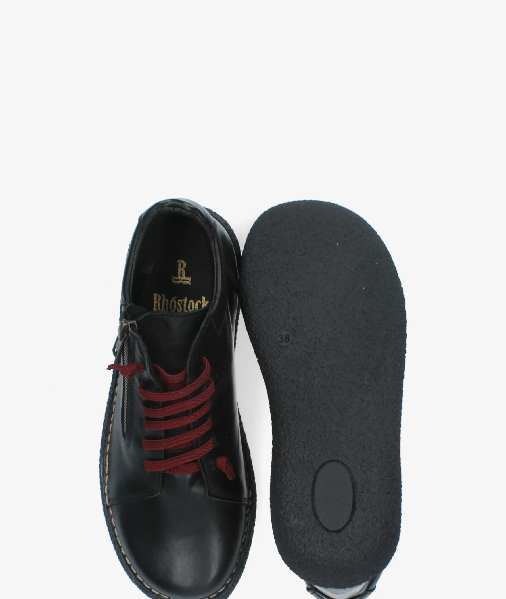 Botines Rhostock13580 en negro