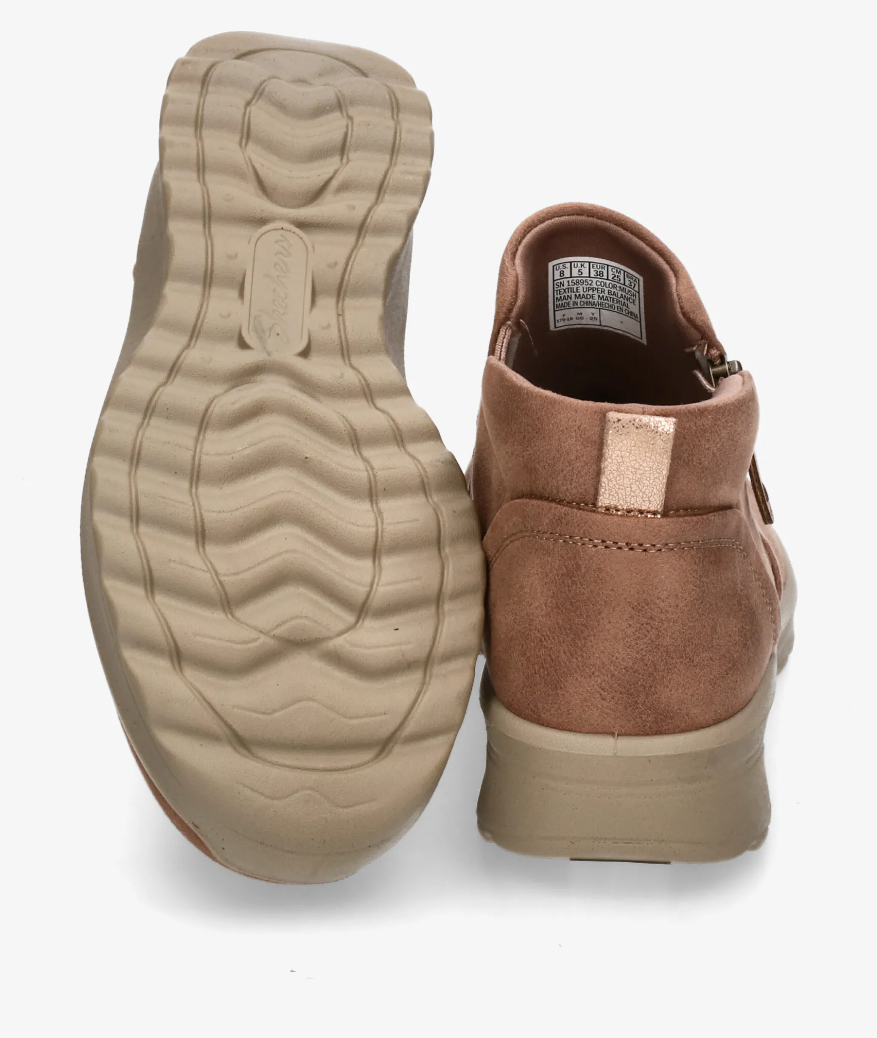 Botines Skechers 158952 en cuero