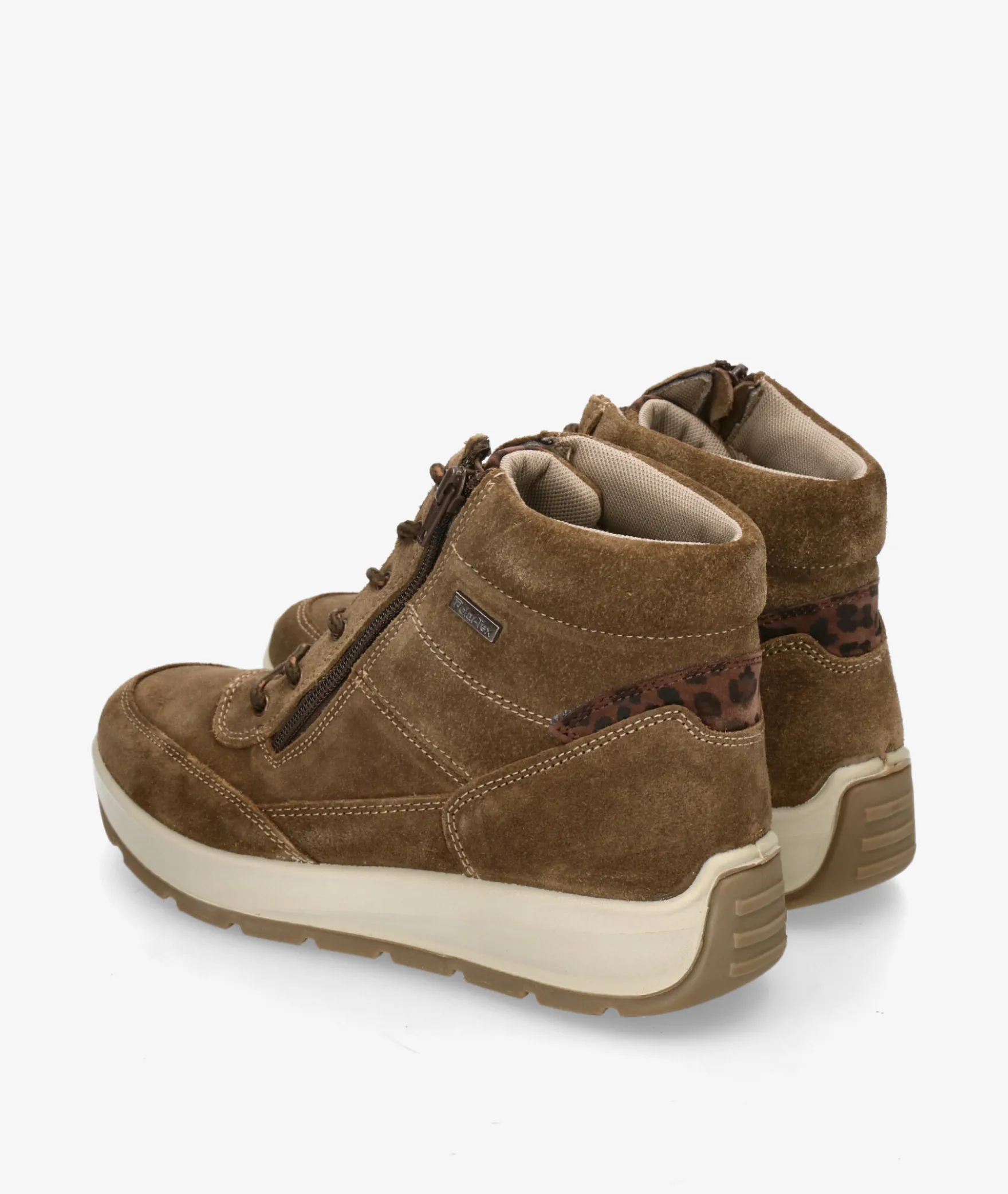 Botines St. GallenSOFI-02 en serraje taupe