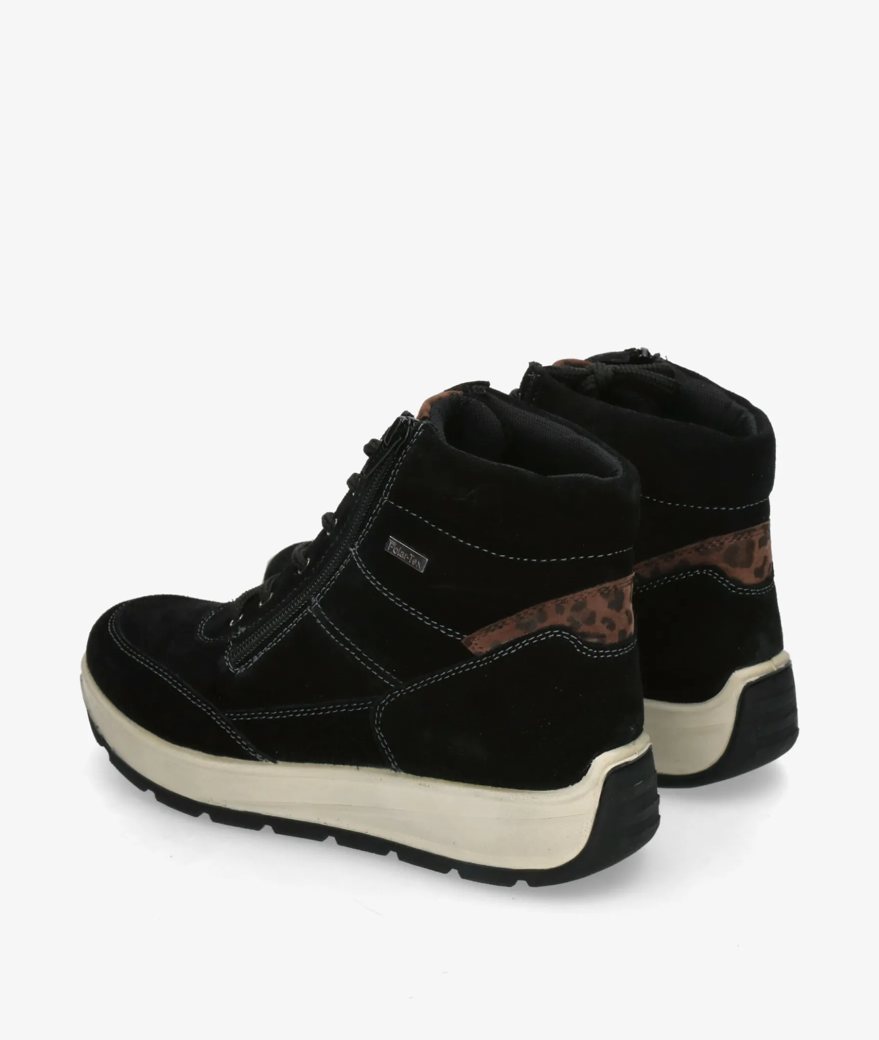 Botines St. GallenSOFI-02 en serraje negro