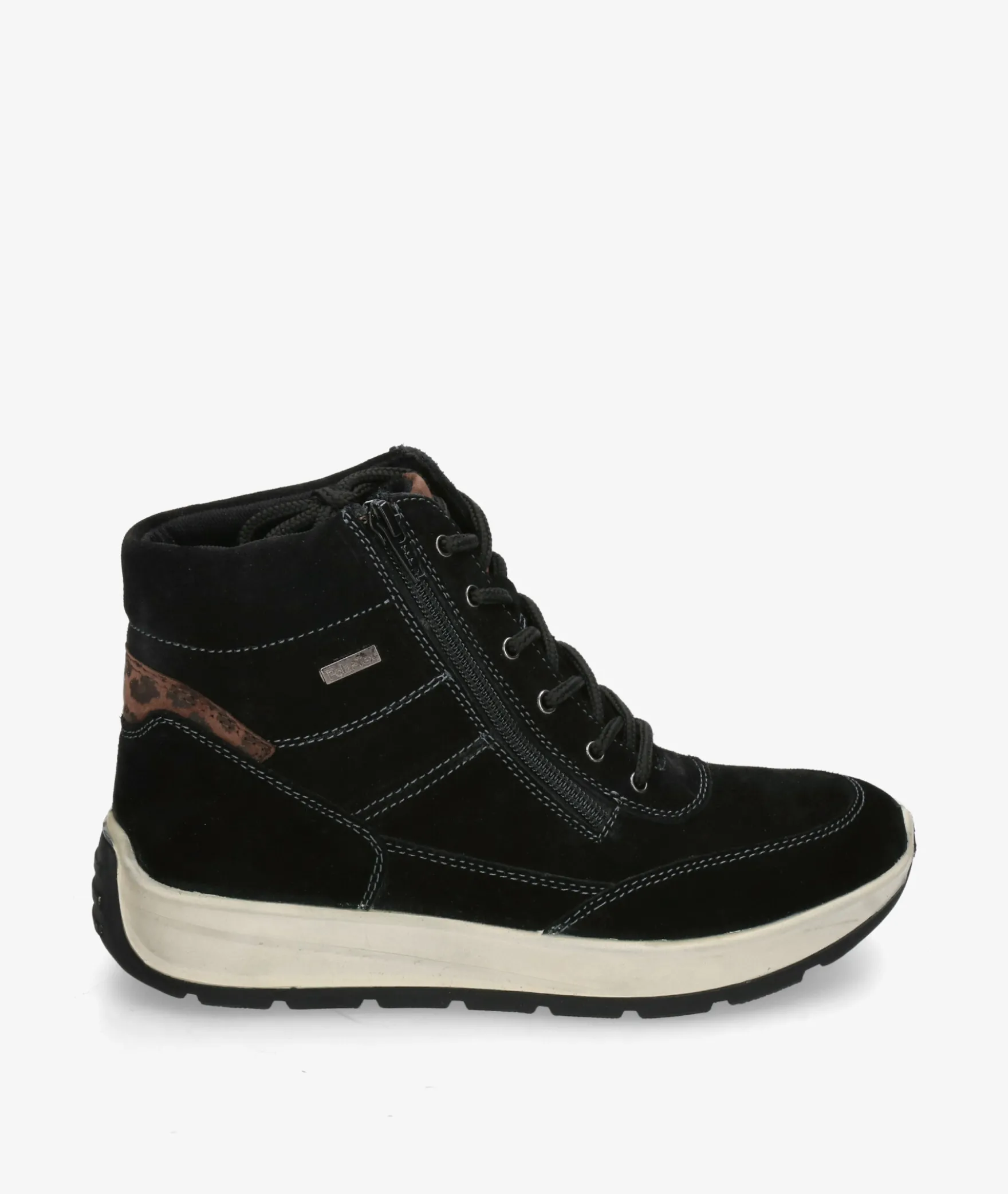 Botines St. GallenSOFI-02 en serraje negro