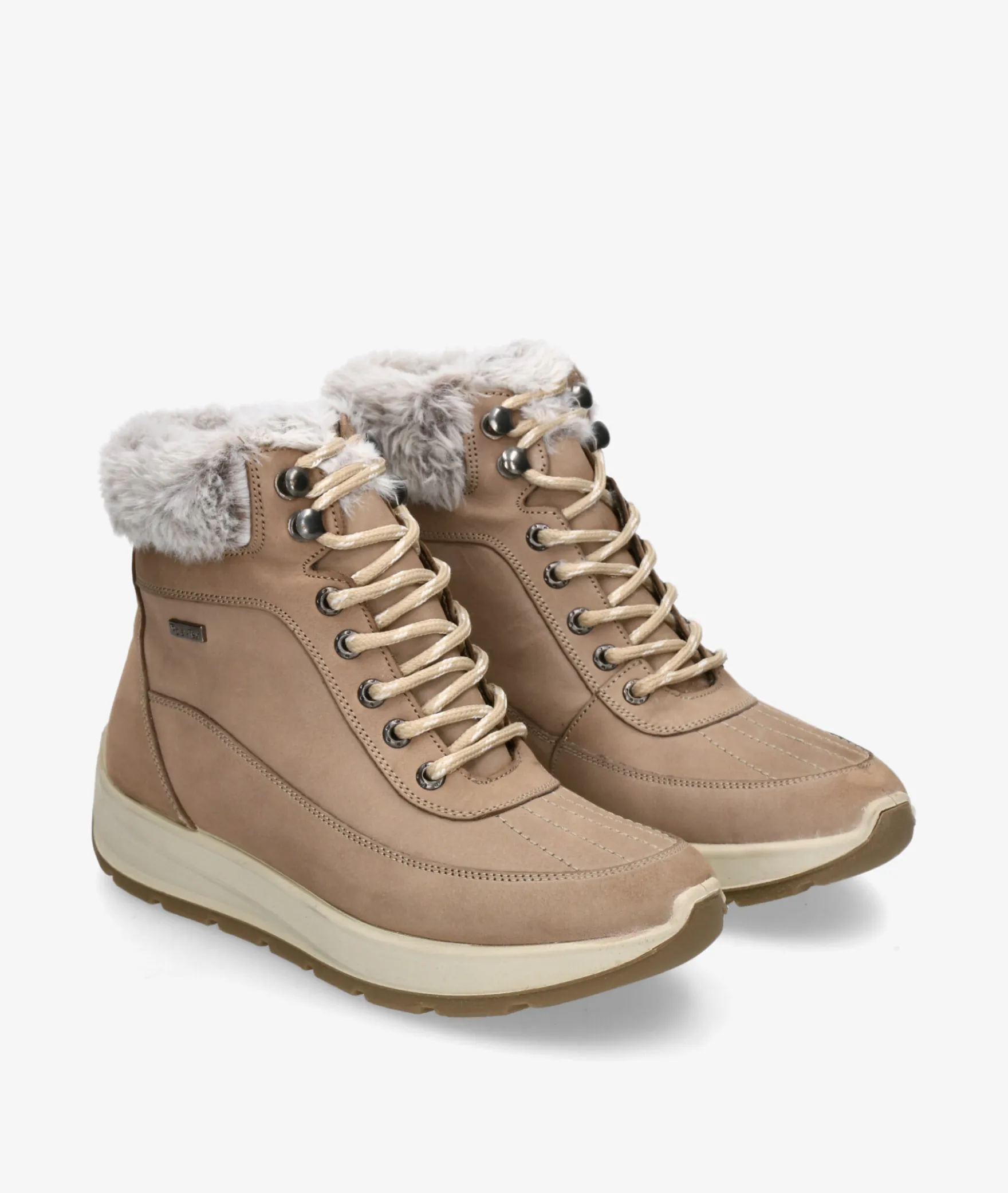Botines St. GallenSOFI-04 en nobuck piedra