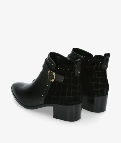 Botines Stephen AllenLAUR-14 38330-C3 en coco negro