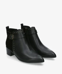 Botines Stephen AllenLAUR-14 38330-C3 en coco negro
