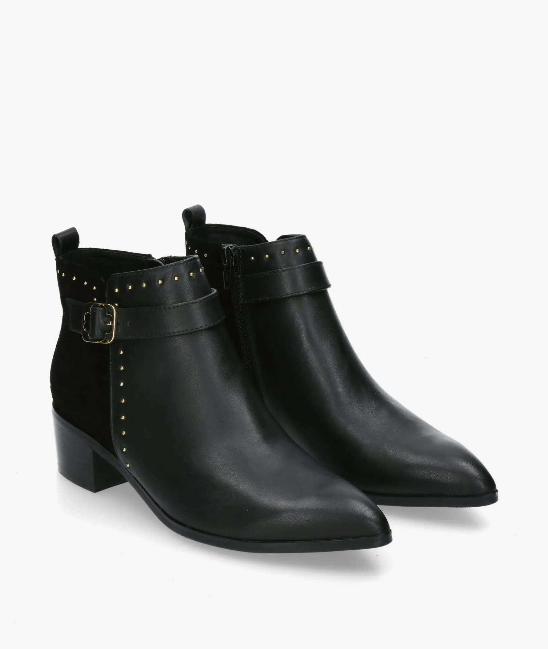 Botines Stephen AllenLAUR-14 38330-C3 en coco negro