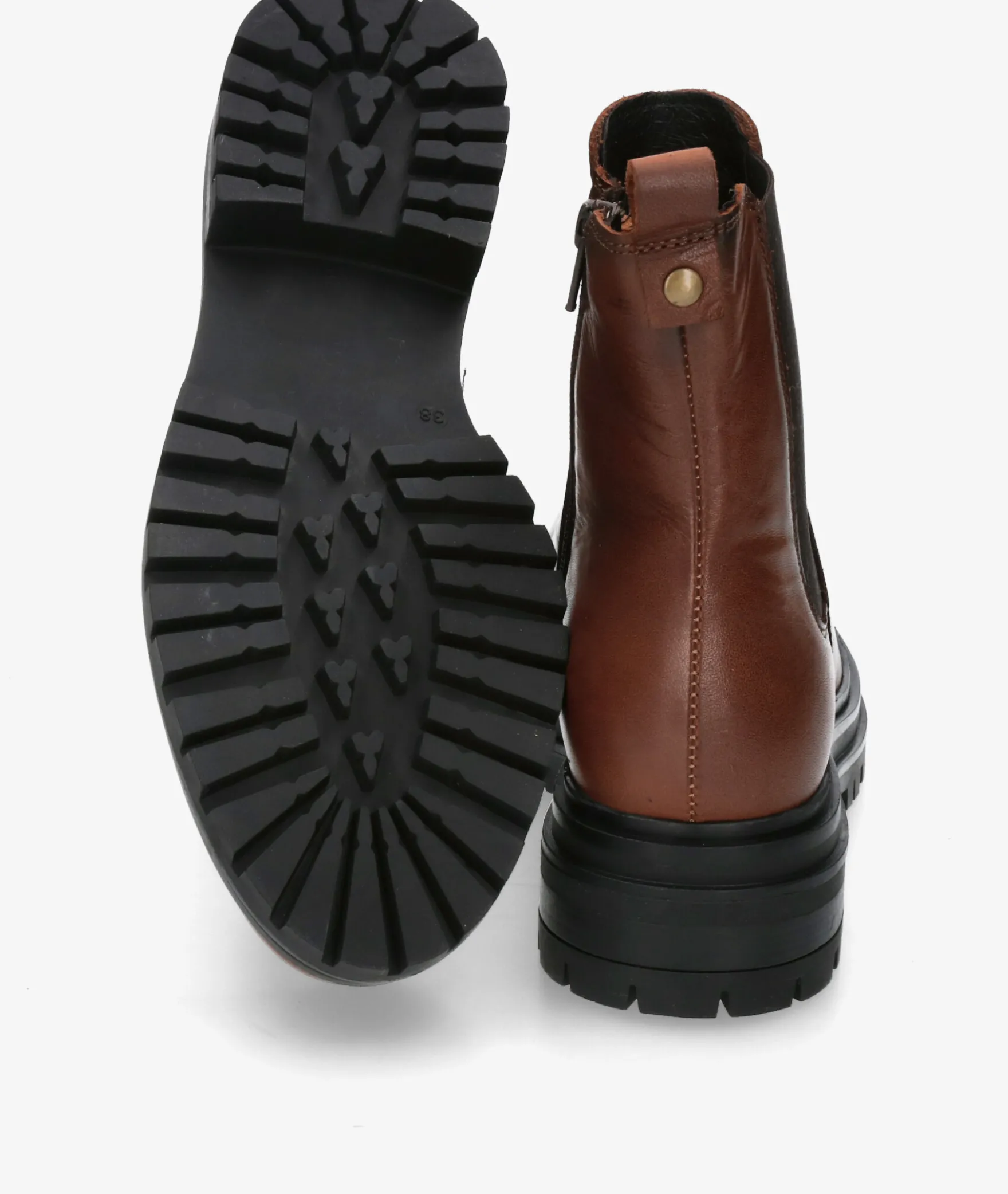 Botines TraverisB-3503-A en cuero