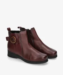 Botines Valeria´s2389 en burdeos