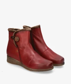 Botines Valeria´s9520 en cereza