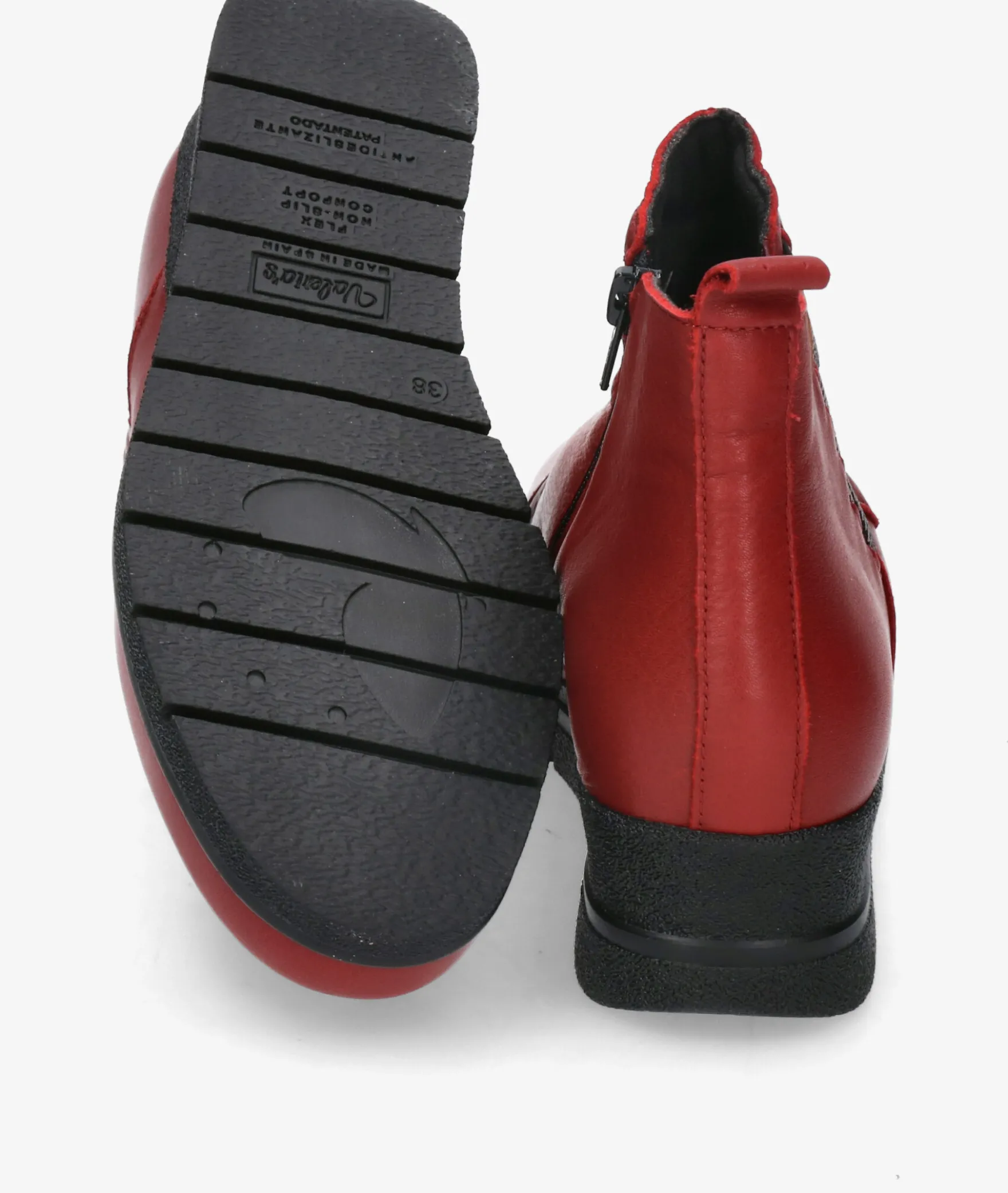 Botines Valeria´s9501 en cereza
