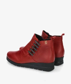 Botines Valeria´s9501 en cereza