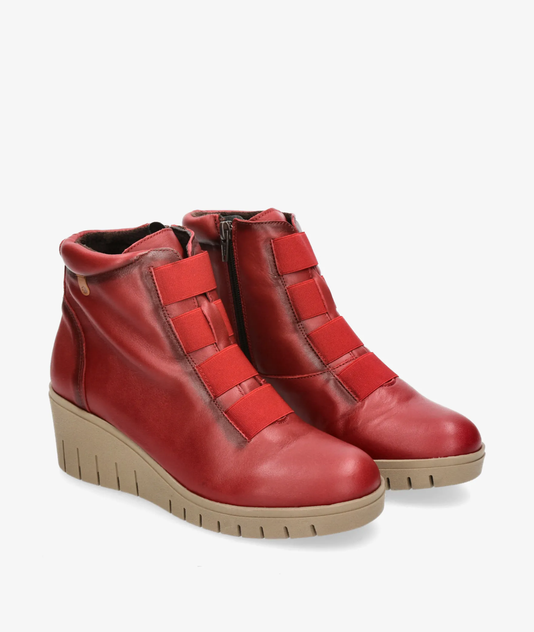 Botines Valeria´s1541 en cereza