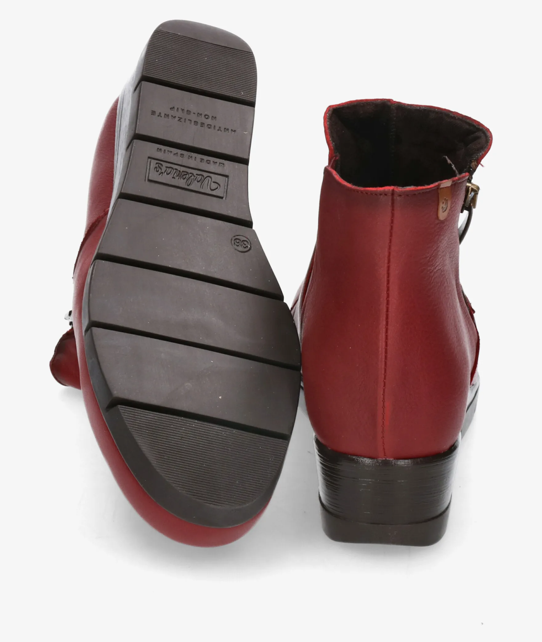 Botines Valeria´s9511 en cereza