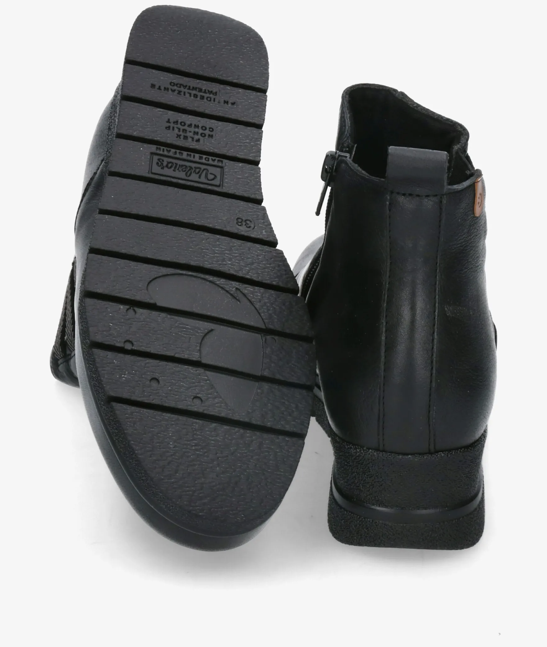 Botines Valeria´s9501 en negro