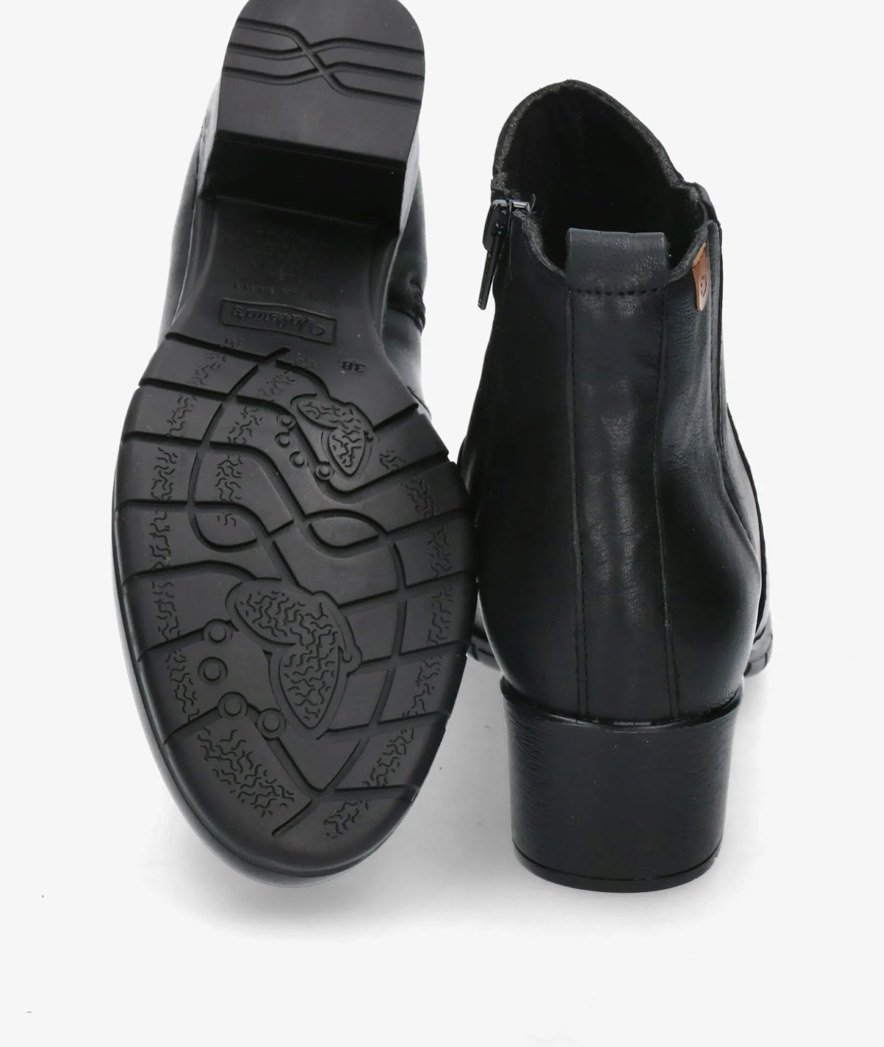 Botines Valeria´s9544 en negro