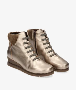 Botines Valeria´s1523 en oro