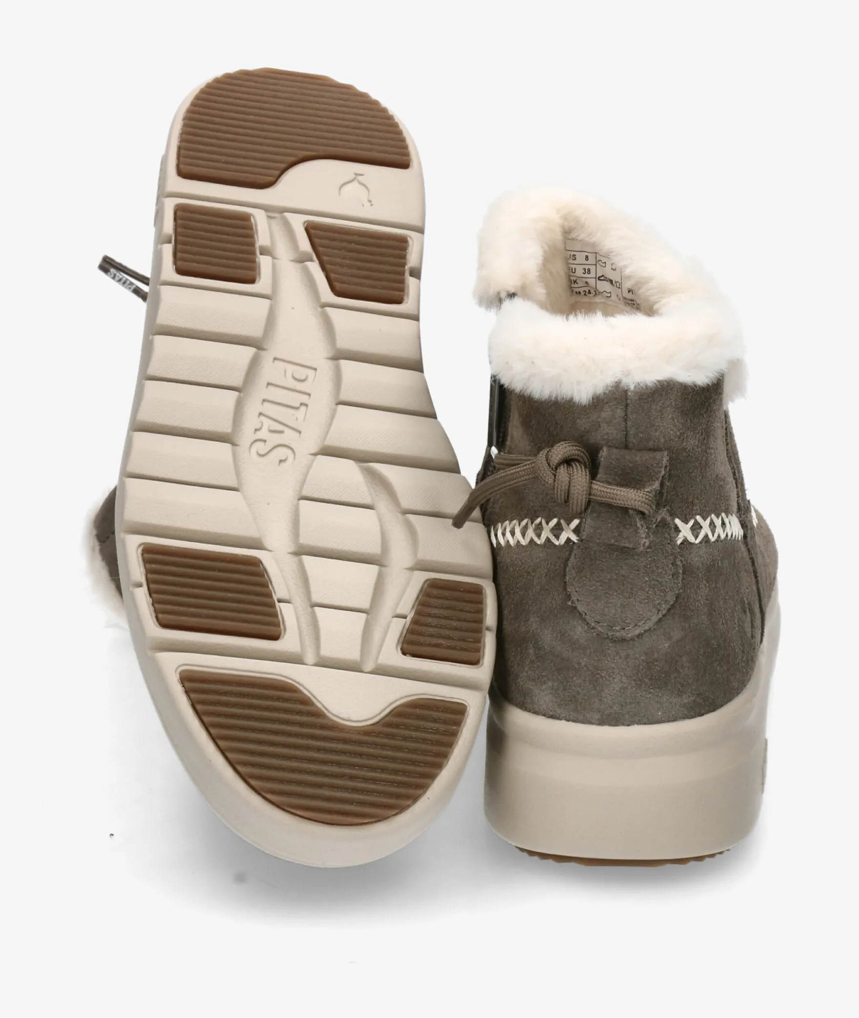 Botines Walk in PitasDALE en serraje gris