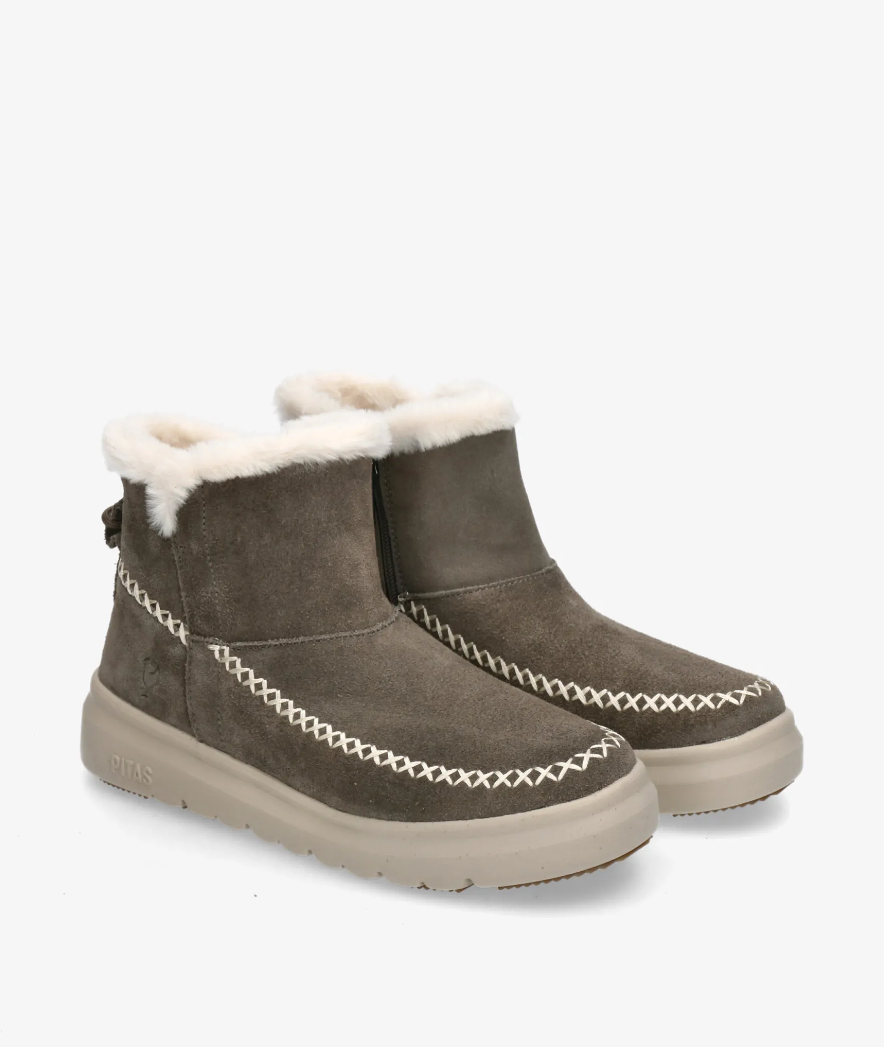 Botines Walk in PitasDALE en serraje gris