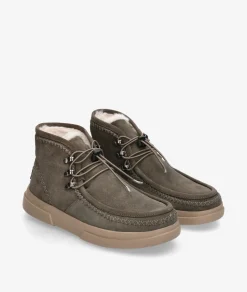 Botines Walk in PitasONTARIO en serraje gris