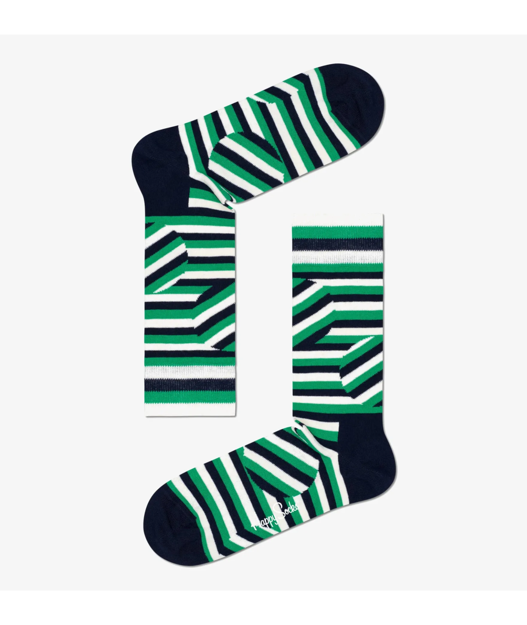 Calcetínes unisex HAPPY SOCKS ABS01-7300 en verde