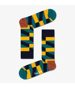 Calcetínes unisex HAPPY SOCKS JFO01-7300 en verde