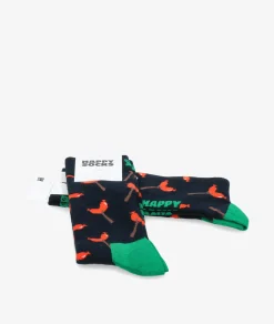 Calcetínes unisex HAPPY SOCKS P000042 en azul marino