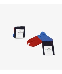 Calcetínes unisex HAPPY SOCKSBLR01-6001 en azul marino
