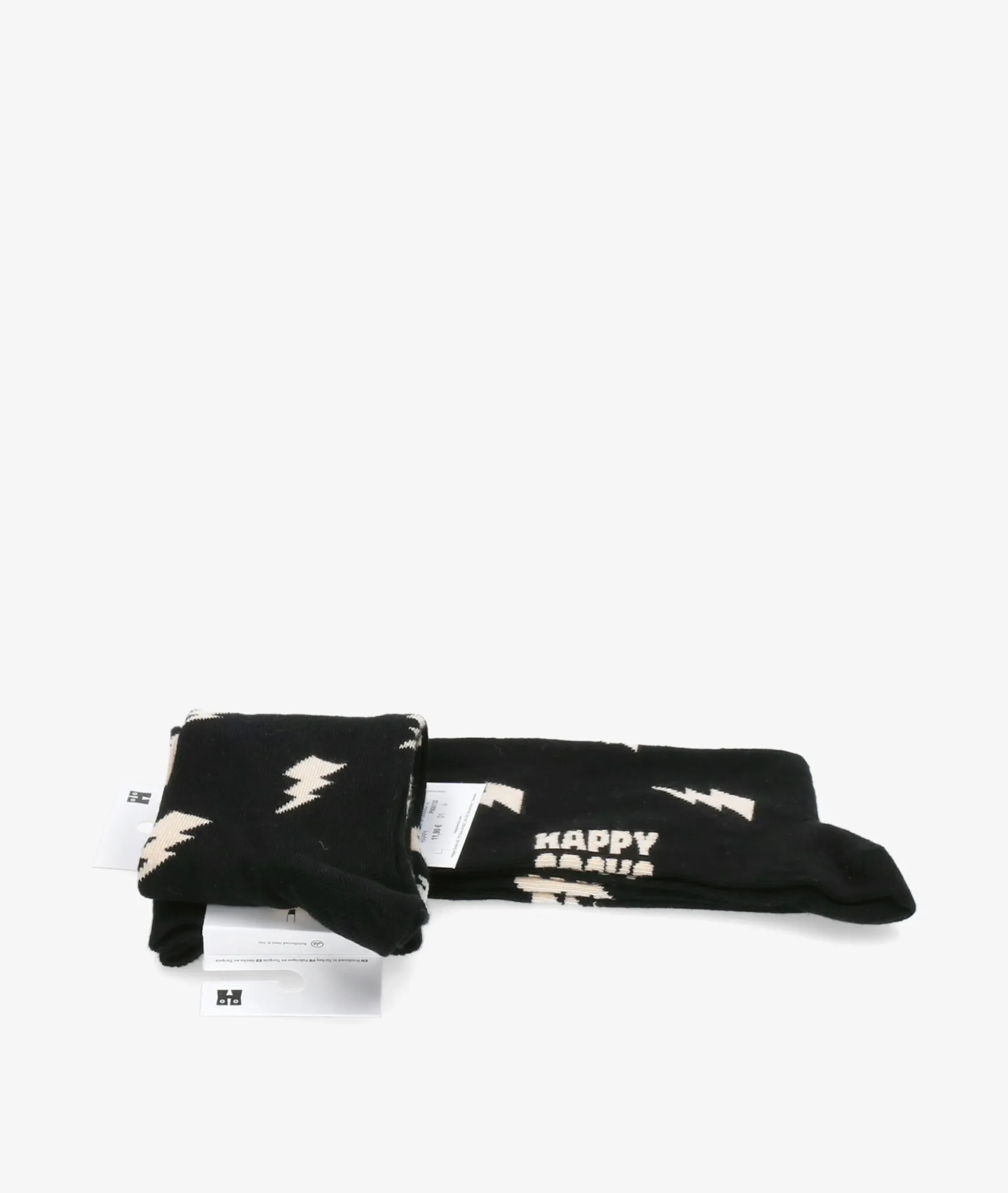 Calcetínes unisex HAPPY SOCKS P000132 en negro