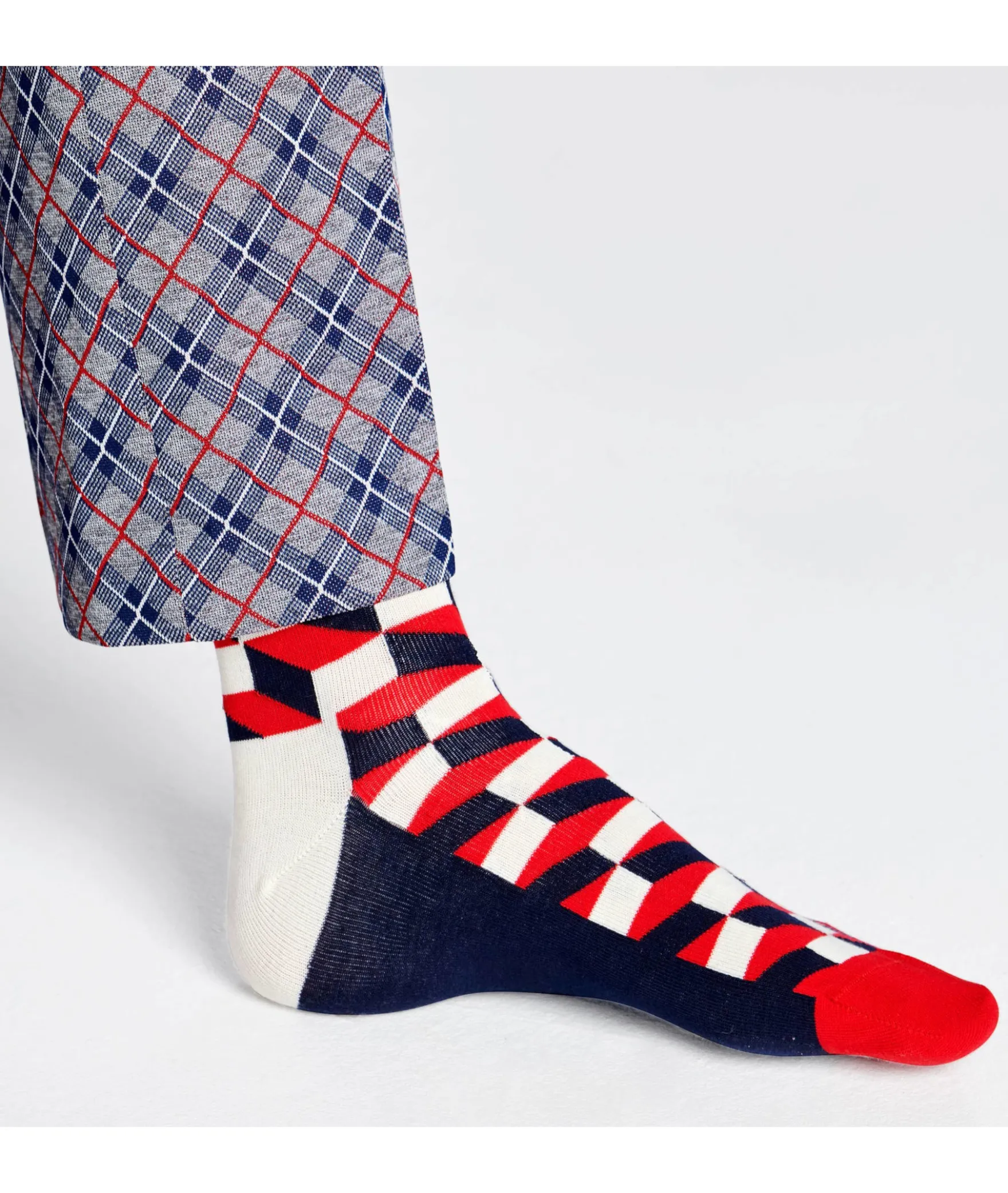 Calcetínes unisex HAPPY SOCKS FIO01-6550 en rojo