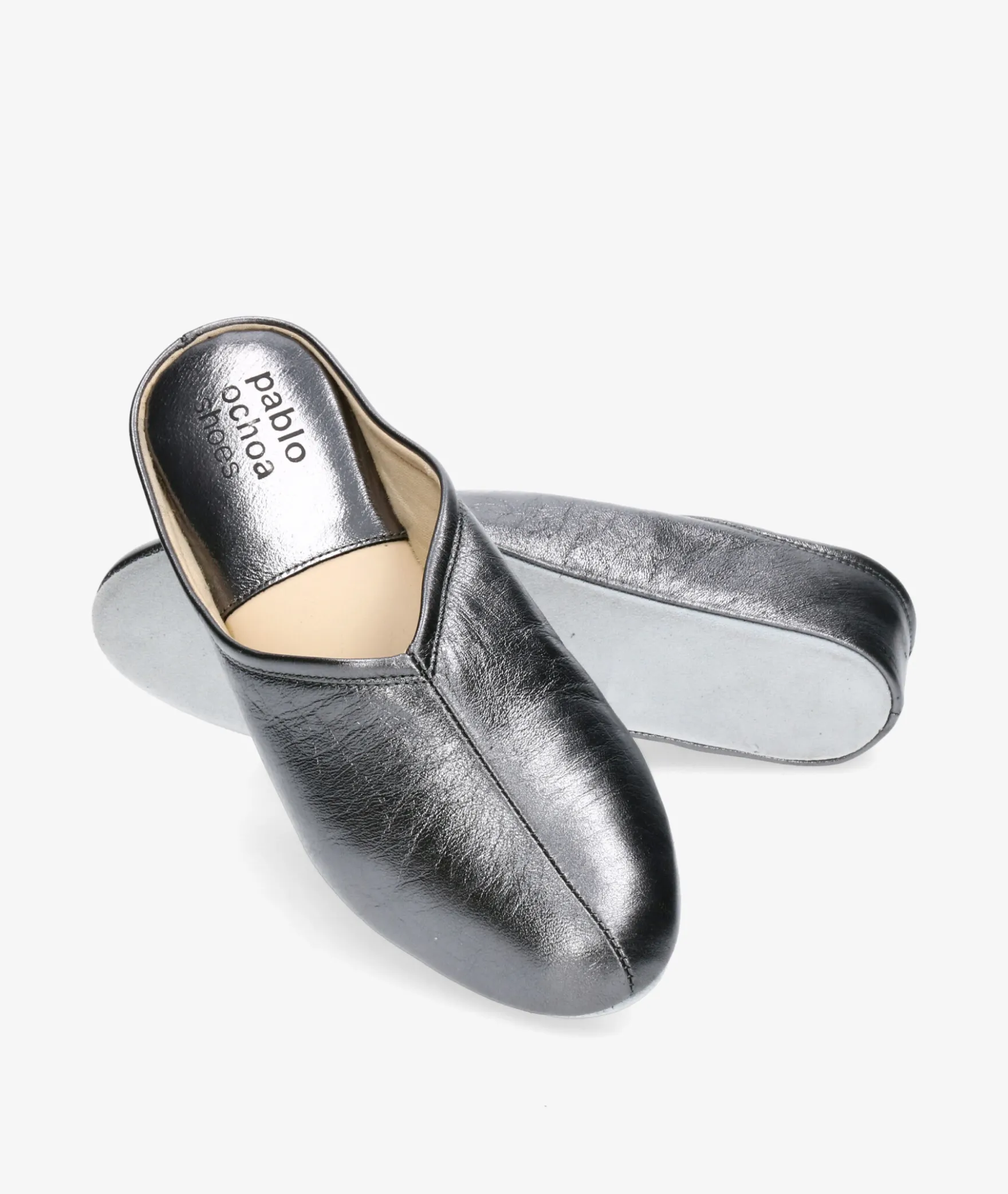 Chinela KOSMA 4840 en plata
