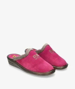 Chinela Nordikas 238-O/8en serraje fucsia