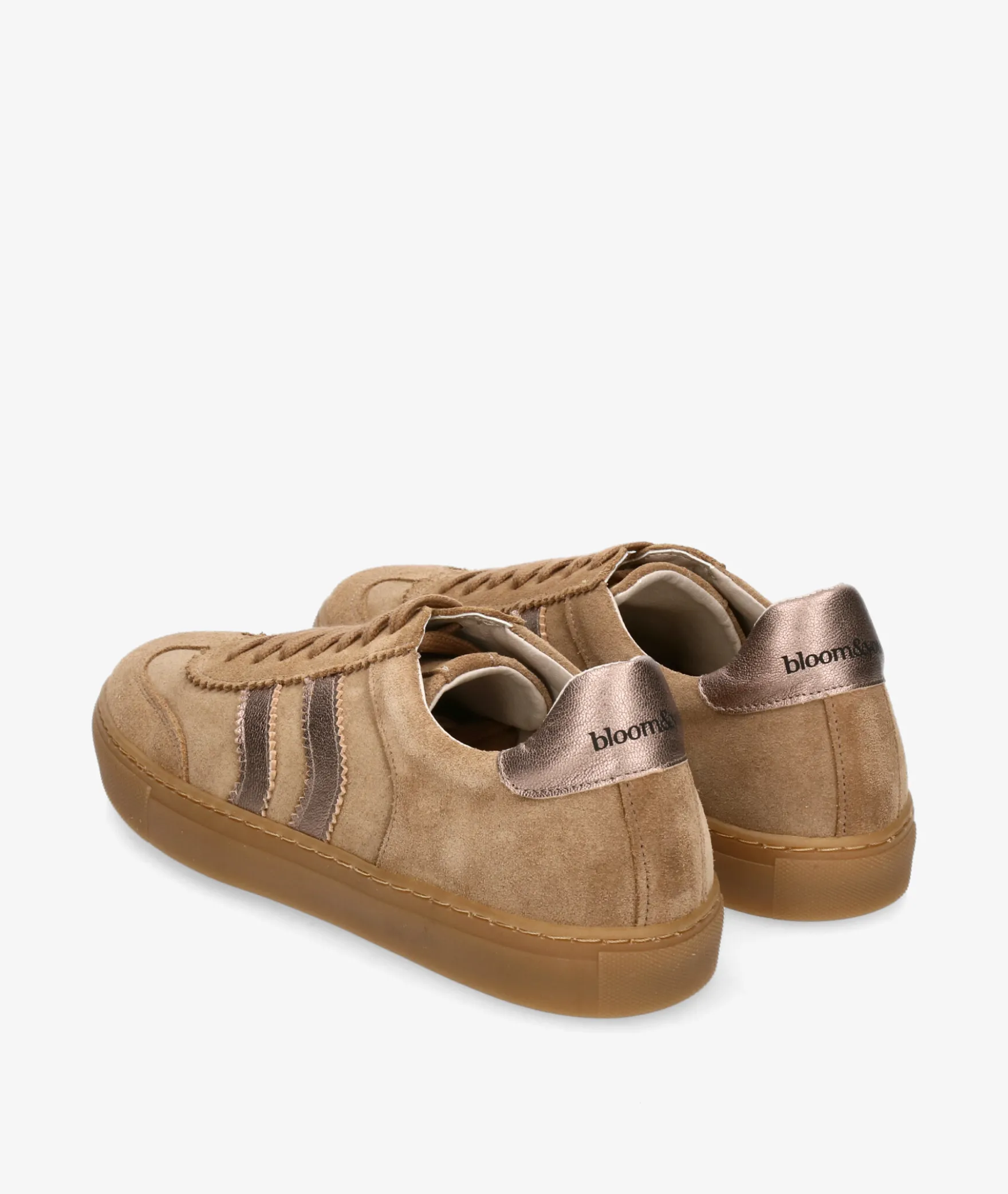 Deportivos bloom&youNOVA en serraje taupe