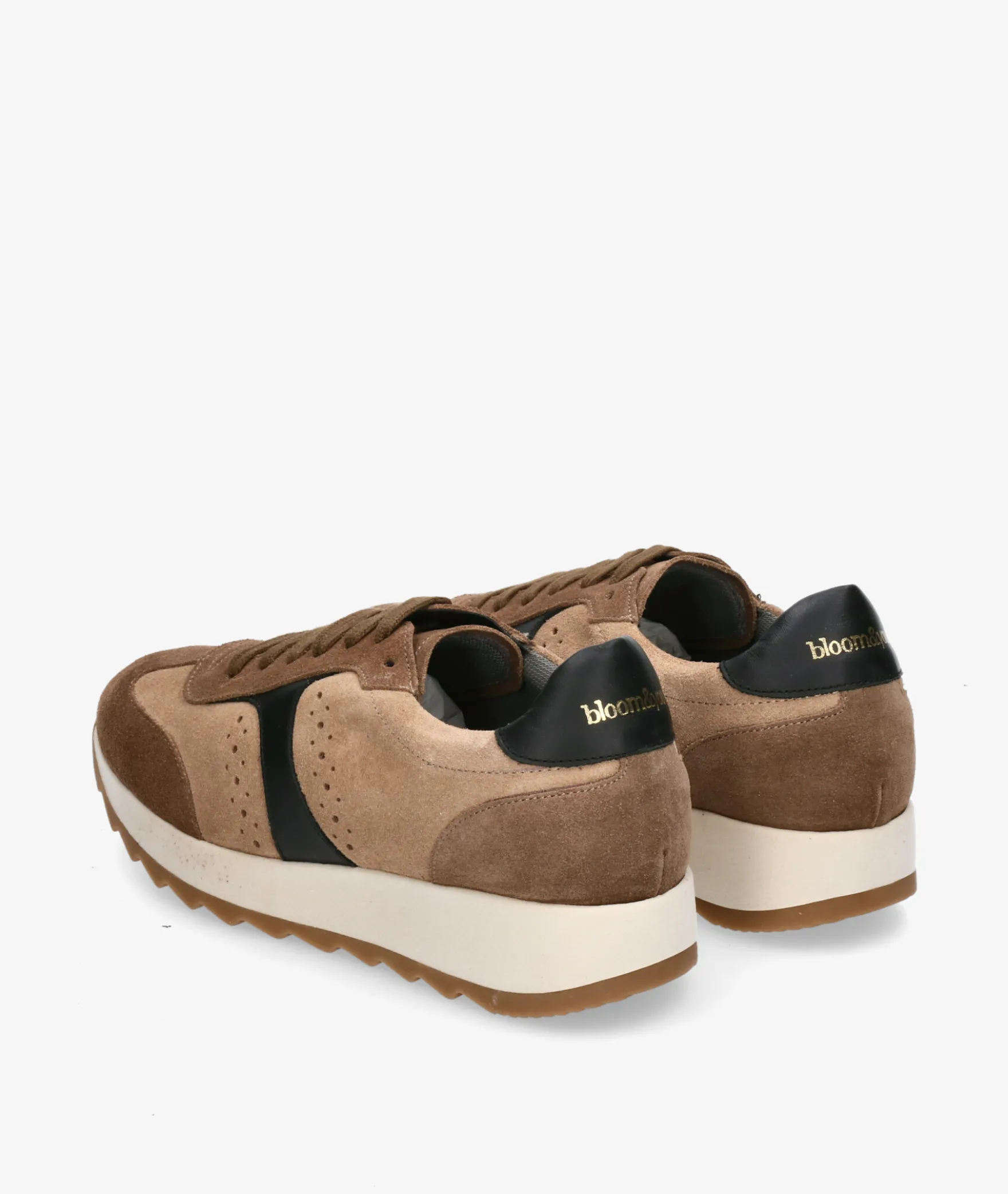 Deportivos bloom&youONA en serraje taupe