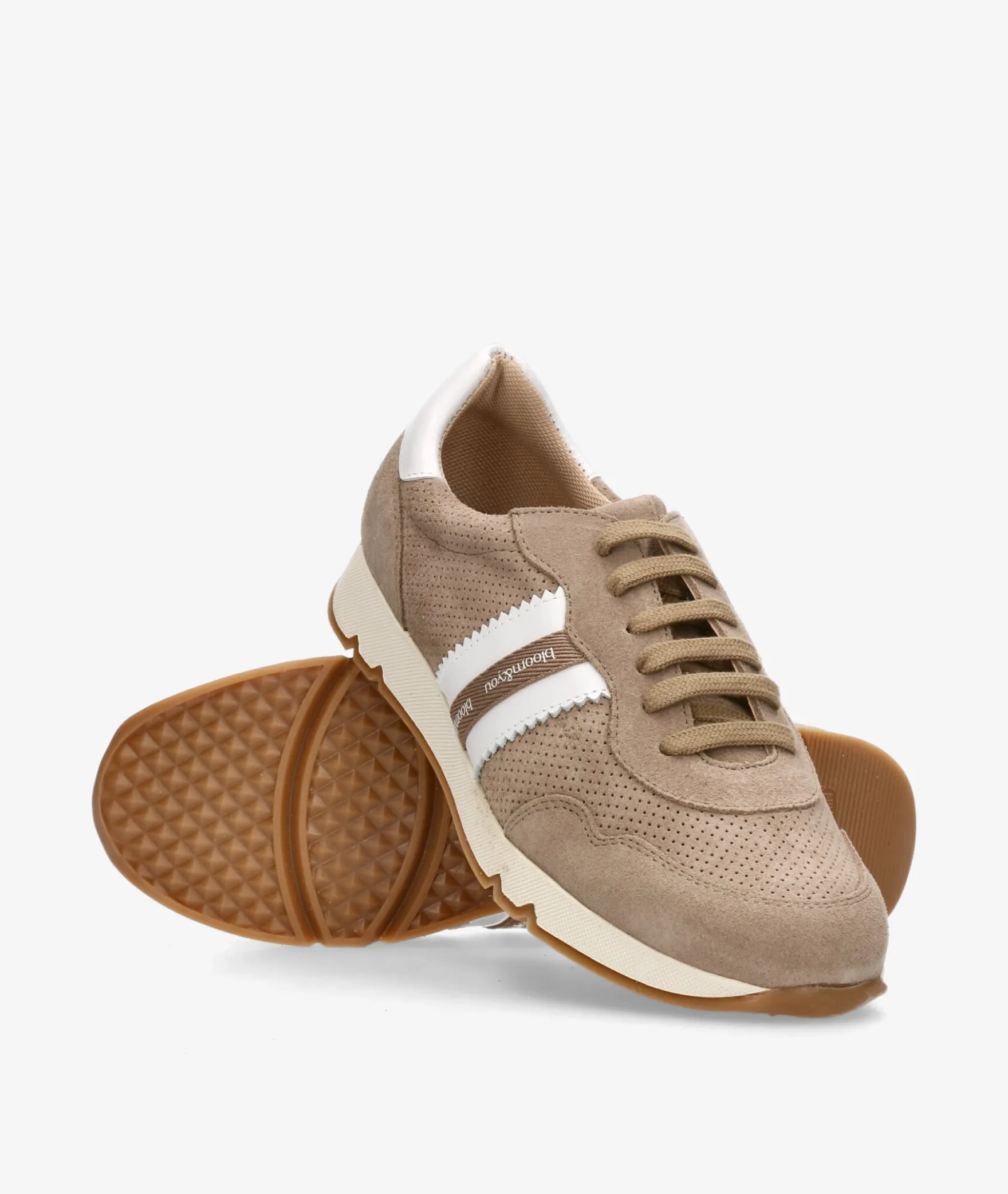 Deportivos bloom&youSNEAKERS 2 en serraje taupe