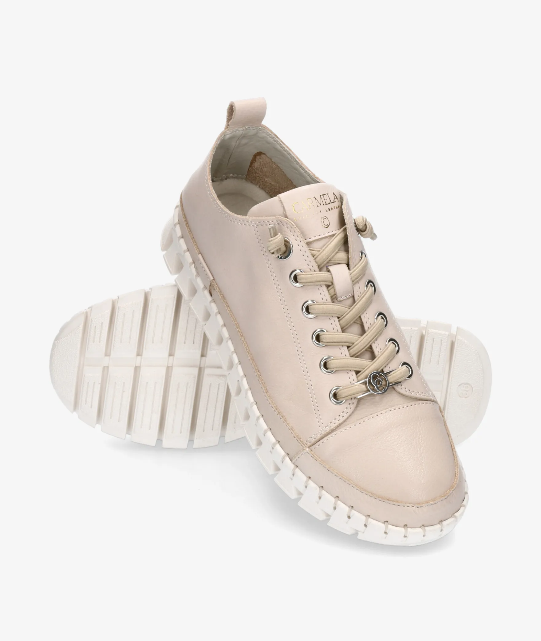 Deportivos Carmela163105 en beige