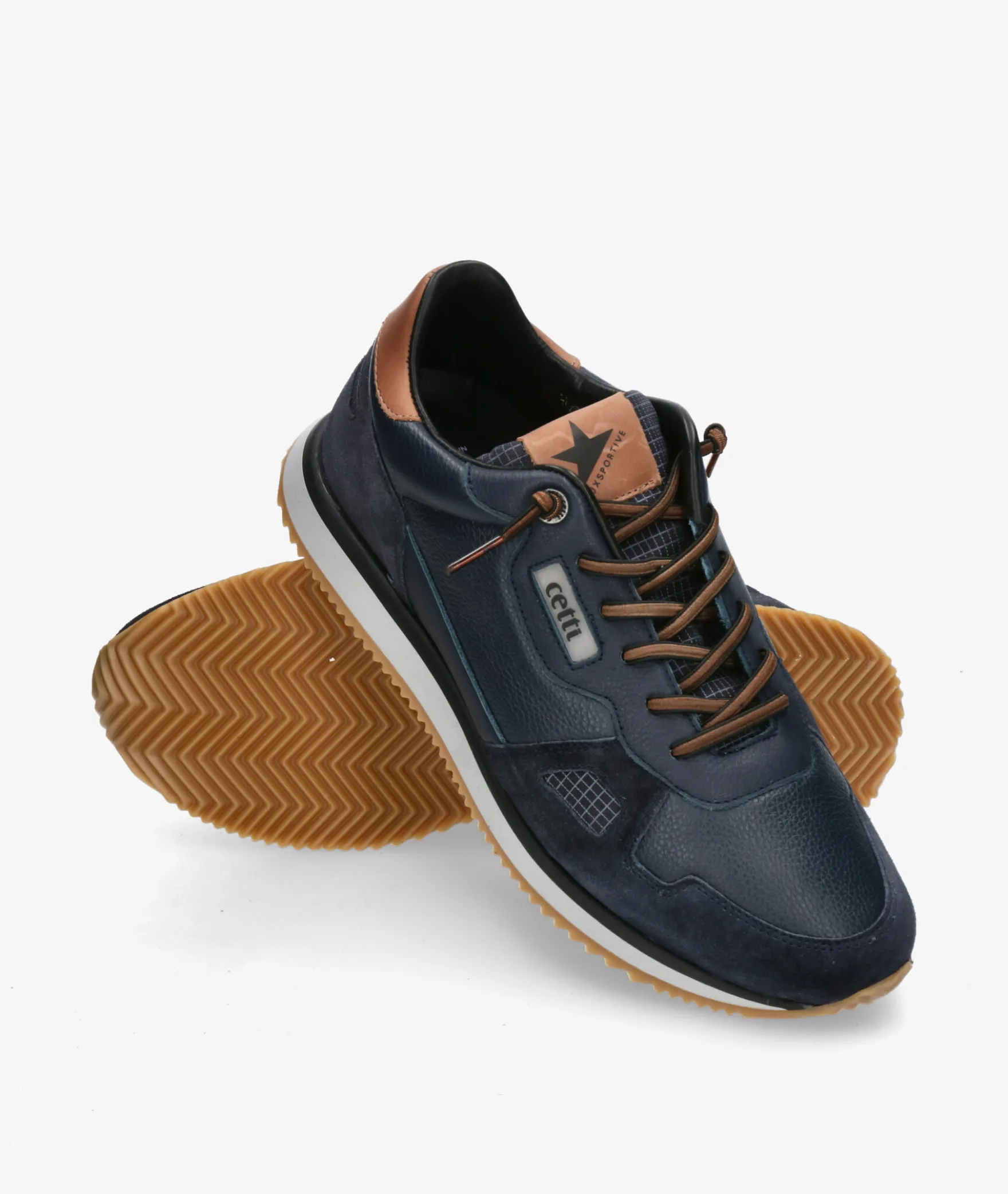 Deportivos CettiC-1397 en azul marino