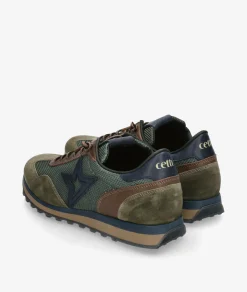 Deportivos CettiC-1259 en caki